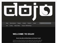 Tablet Screenshot of dojobodymind.com